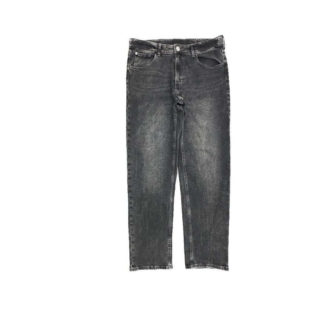 H&M Relaxed Fit tapered Leg Boy's size 20 Black Denim Jeans‎